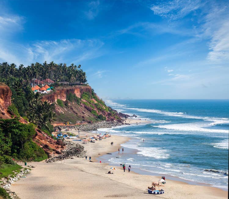 Varkala beach